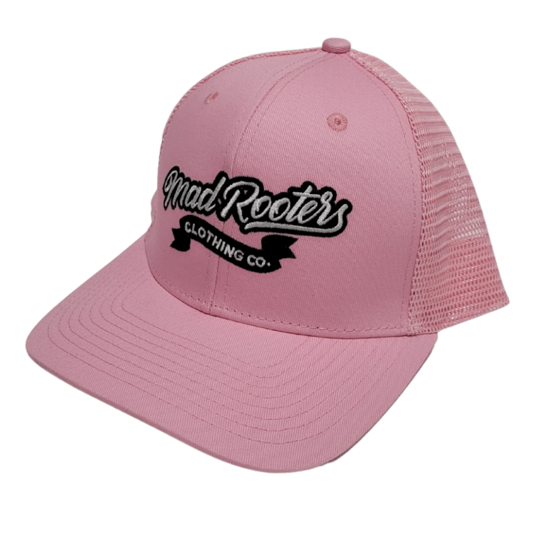 Labelled Retro Trucker - Pink