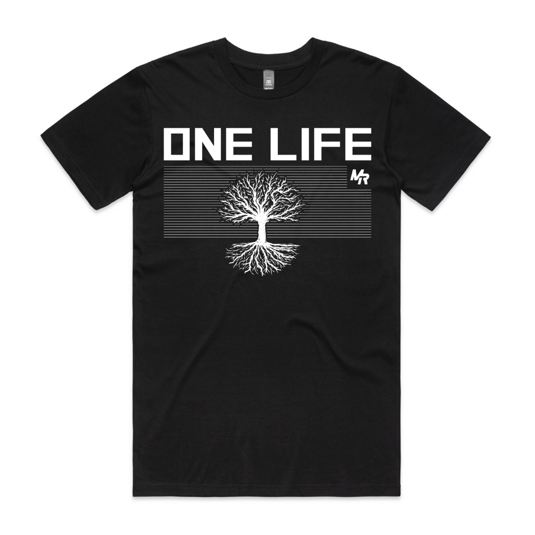 MR One Life Tee - Black